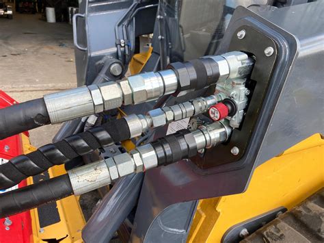 skid steer hydraulic coupler sizes|skid steer hydraulic quick attach.